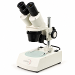 Binocular Stereo Microscope Frosted Glass Plate 2x and 4x Objective